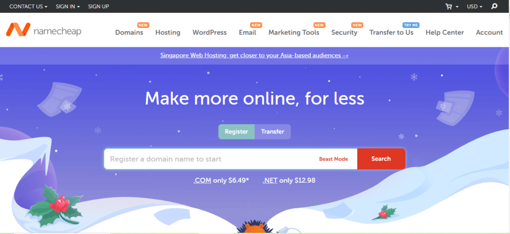 cheap domain name providers