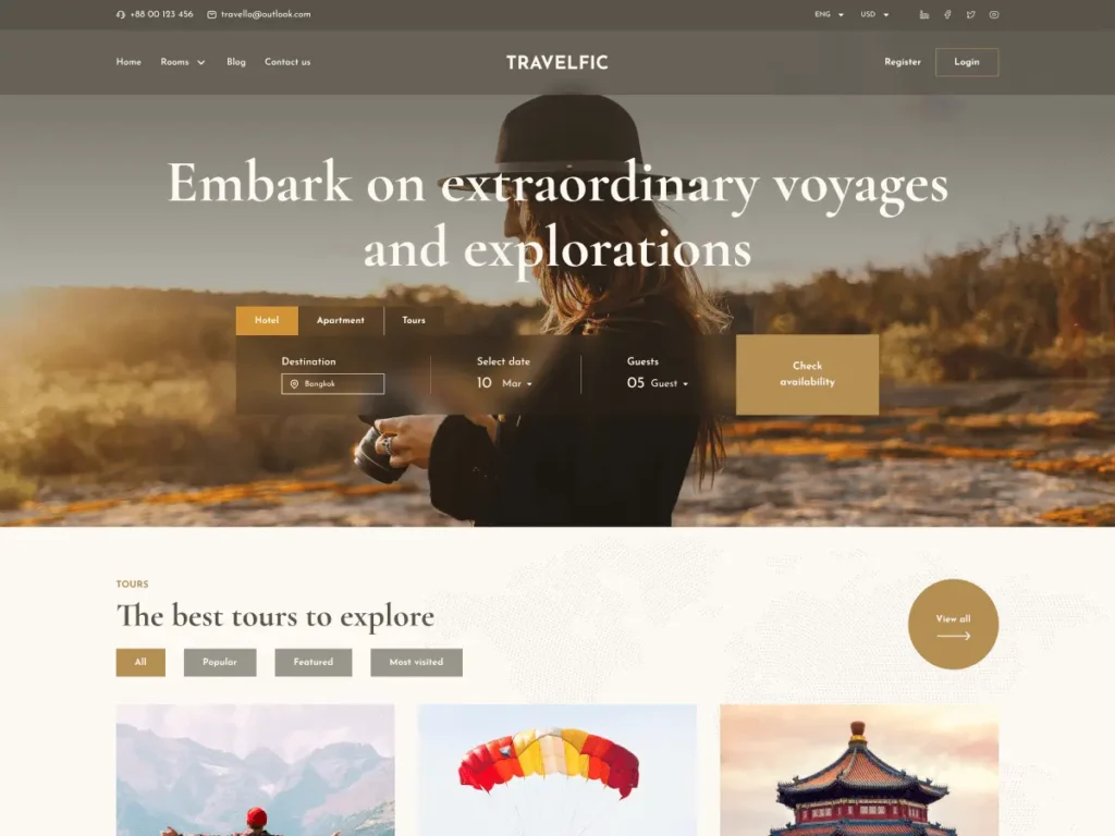 Create a Travel Booking Website with WordPress