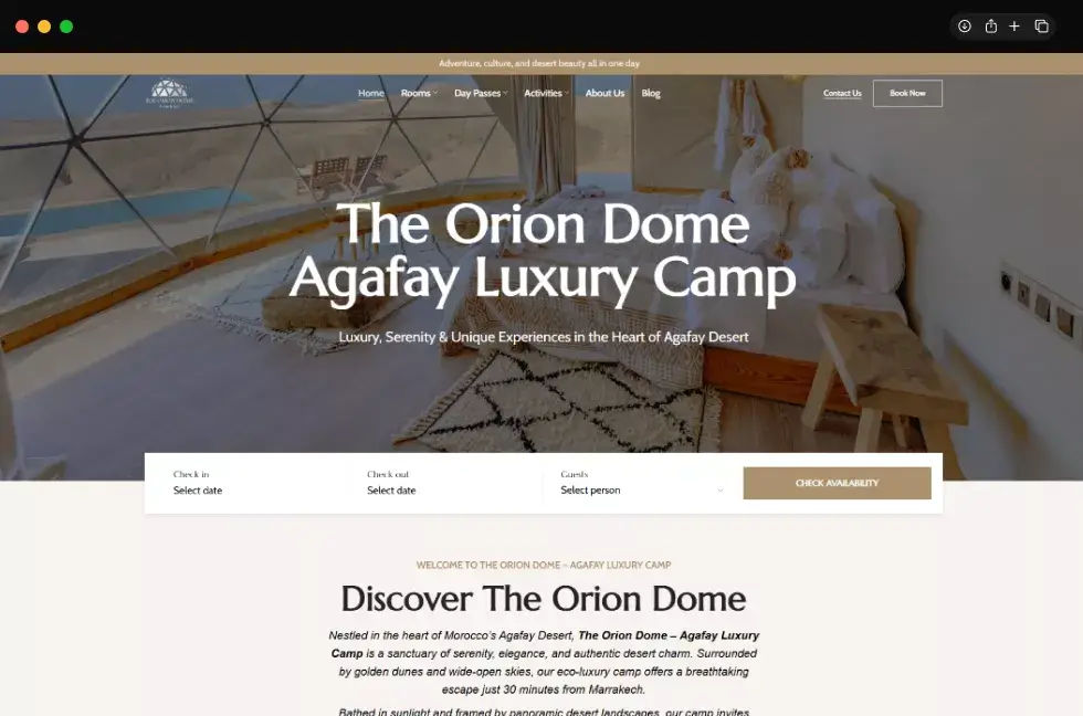 The Orion Dome