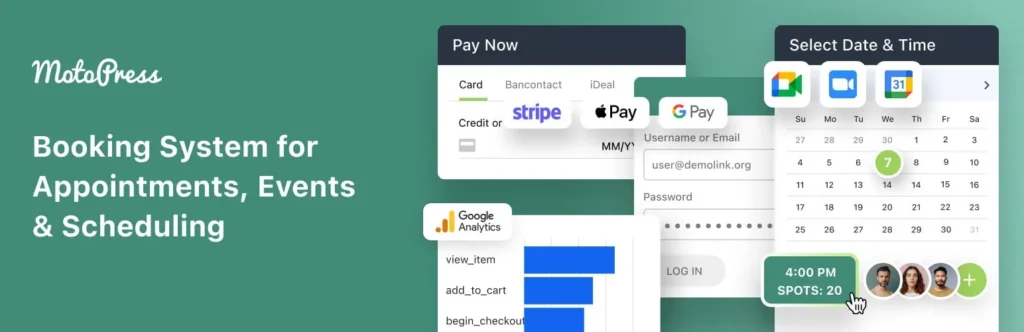 WordPress Booking Plugins for Appointments 
